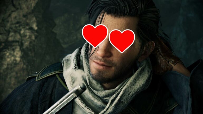 Rise of the Ronin protagonist hearty eyes