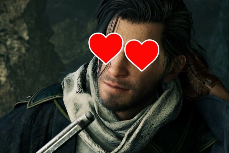 Rise of the Ronin protagonist hearty eyes