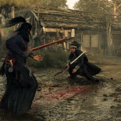 Rise of the Ronin standoff with enemies