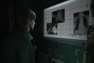 Silent Hill 2 examining photos on wall