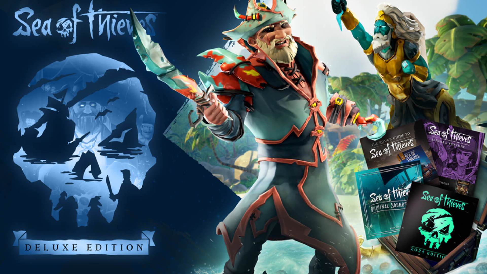 Sea of Thieves Deluxe edtion art from Rare website