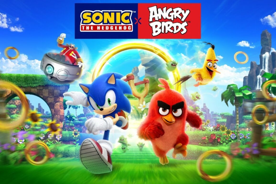Sonic the Hedgehog and Angry Birds Join Forces in Mobile Gaming Crossover Event