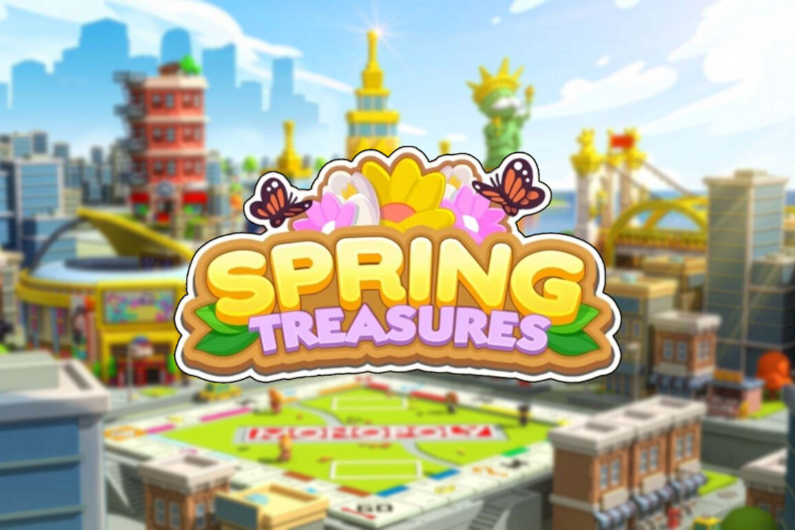 Monopoly Go: Spring Treasures Digging Event Levels & Rewards
