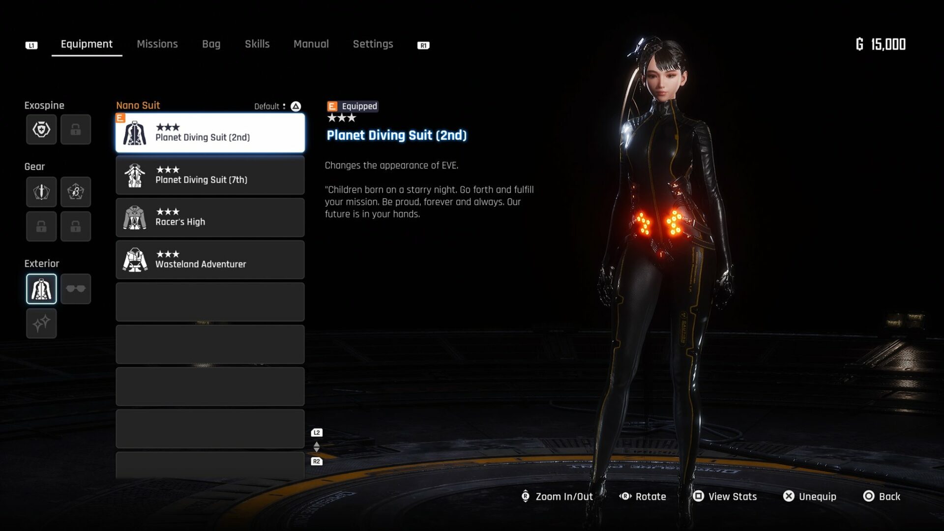 Planet Diving Suit (2nd) - Stellar Blade