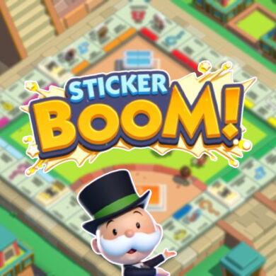Sticker Boom Monopoly Go