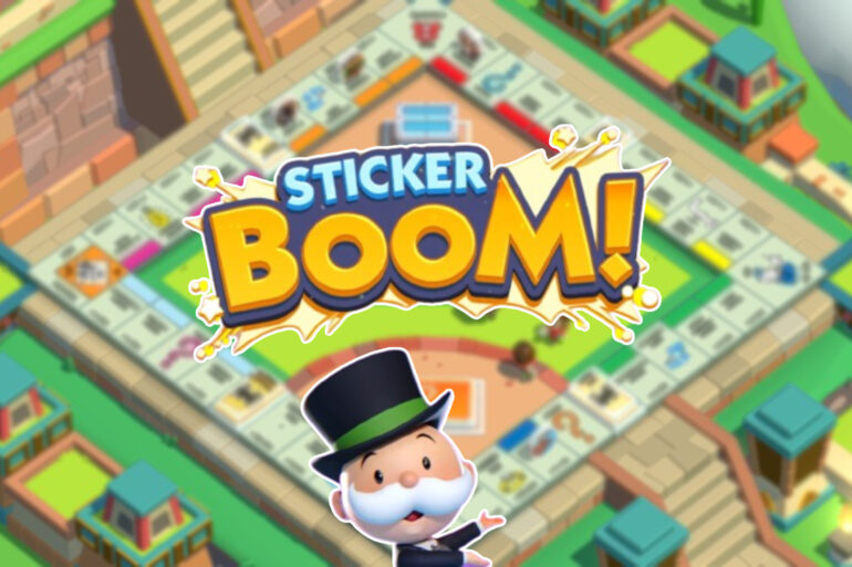 Sticker Boom Monopoly Go