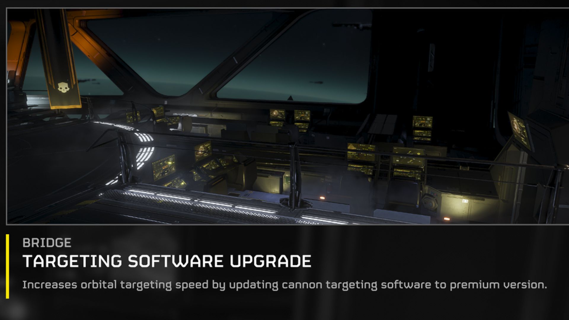 The Targeting Software Upgrade Ship Module Upgrade in Helldivers 2