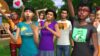 The Sims groupshot celebrating