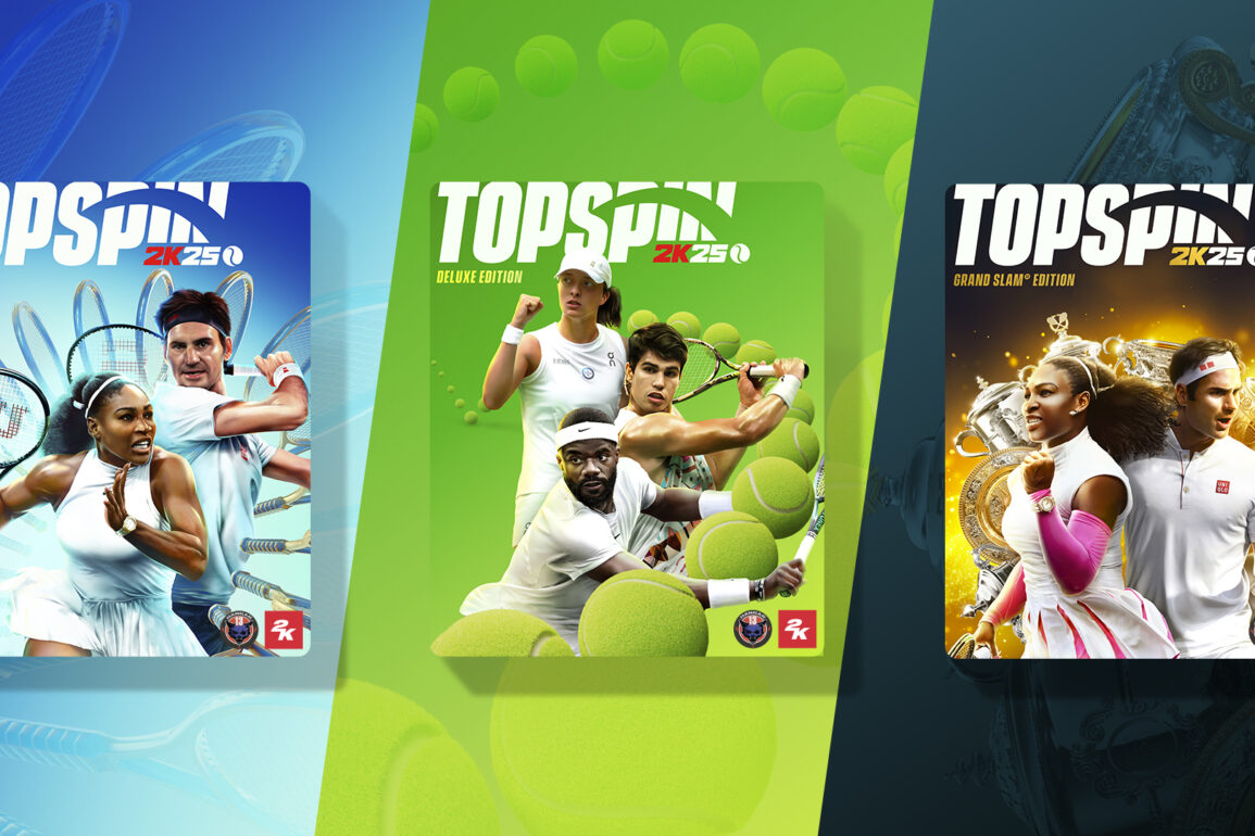 Top Spin 2k25 Editions