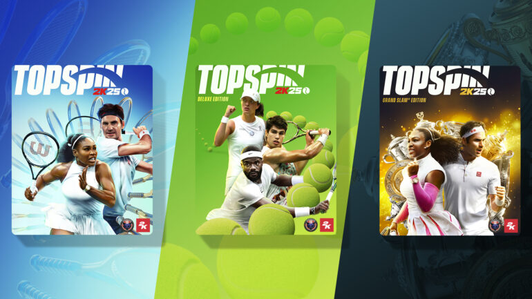 Top Spin 2k25 Editions