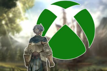 Alain looking at the Xbox logo in Unicorn Overlord