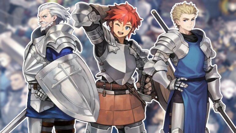 Josef, Lex, and Clive from Unicorn Overlord
