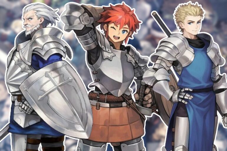 Josef, Lex, and Clive from Unicorn Overlord