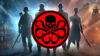 Hydra logo on the Captain America-Black Panther game
