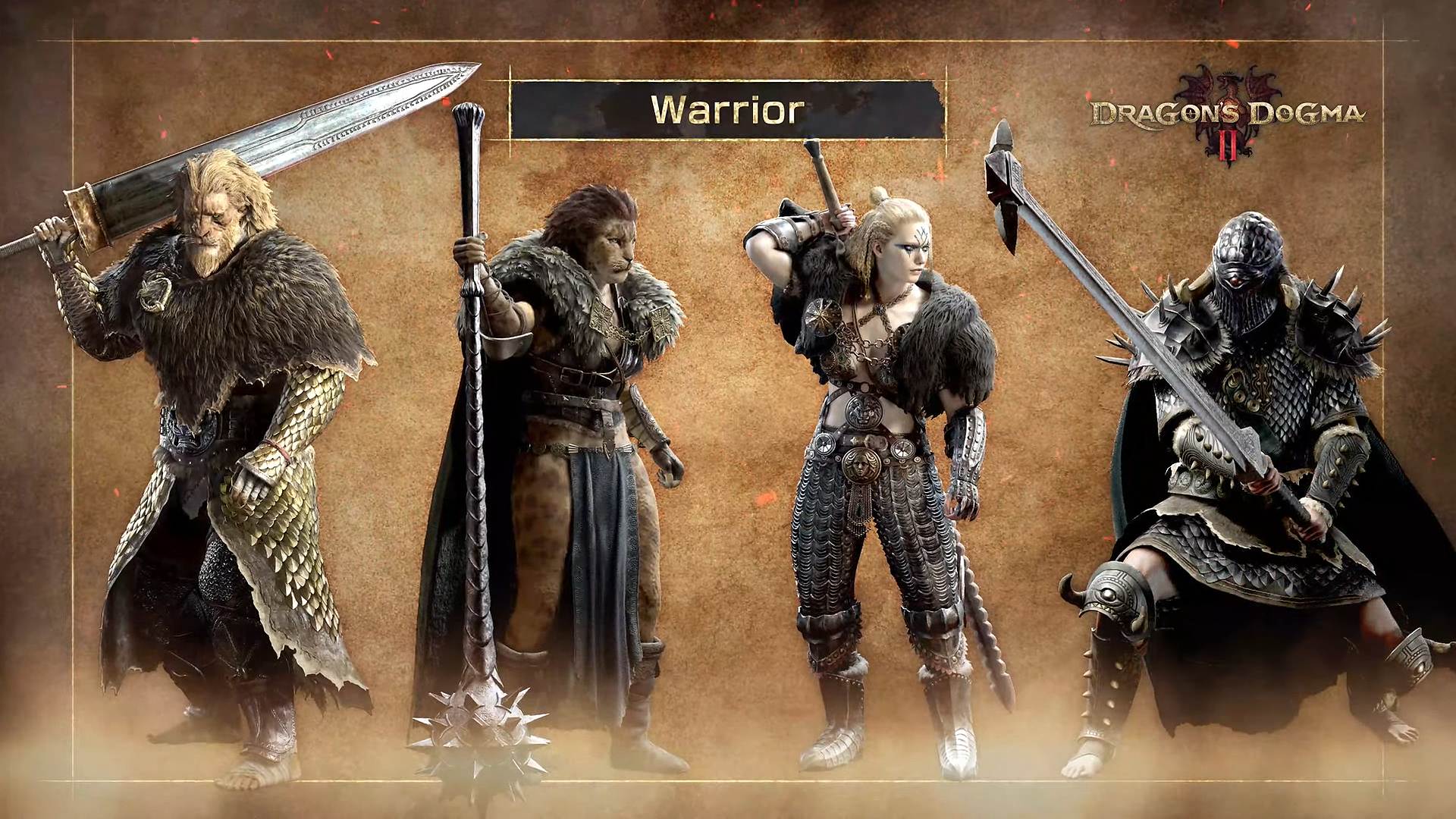 Warrior Dragon's Dogma 2