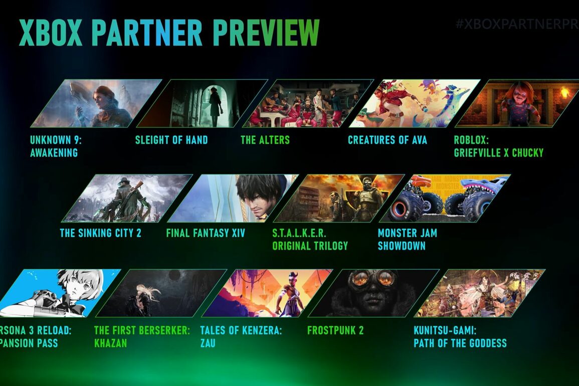 Everything Announced at the March Xbox Partner Preview Event