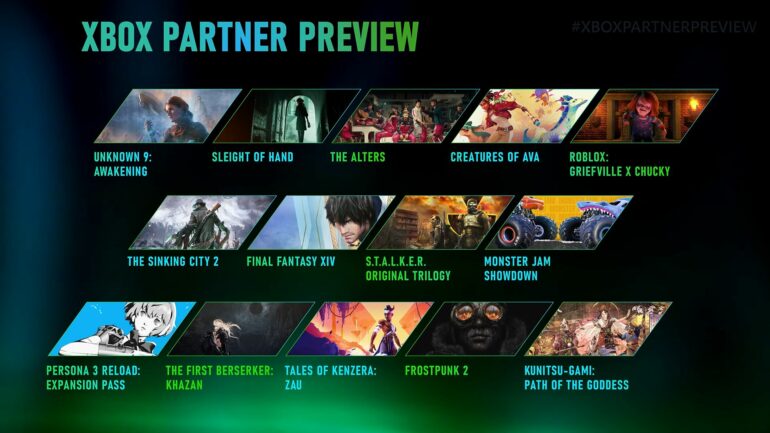 Xbox Partner Preview Event