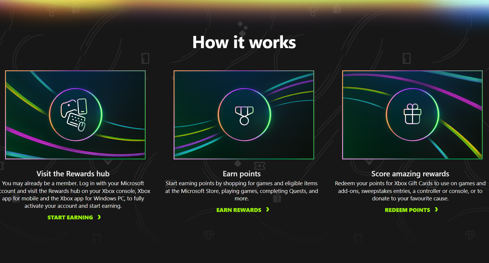 Microsoft Rewards Hub - Image Credit Microsoft