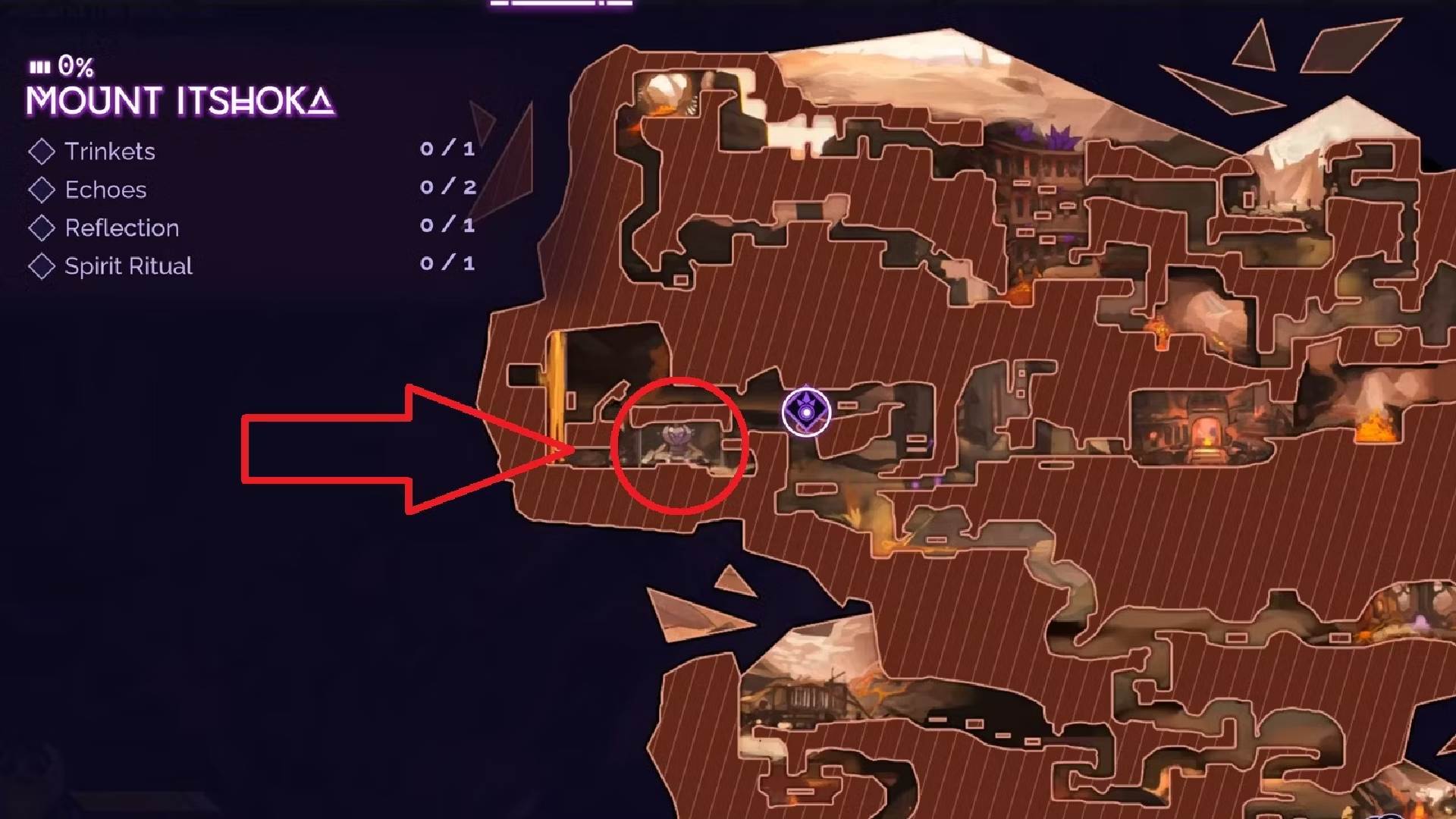 Tshukudu's Might location