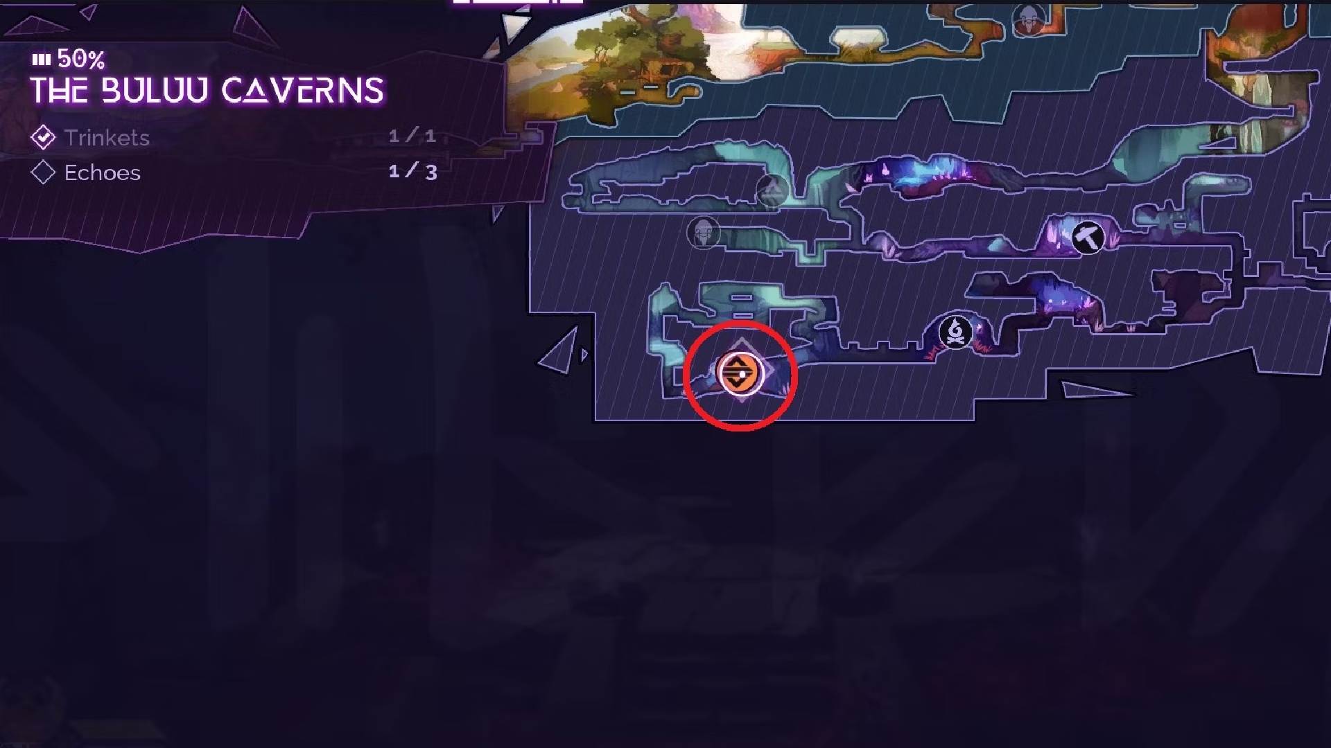 Ability statue location #1 Tales of Kenzera: Zau