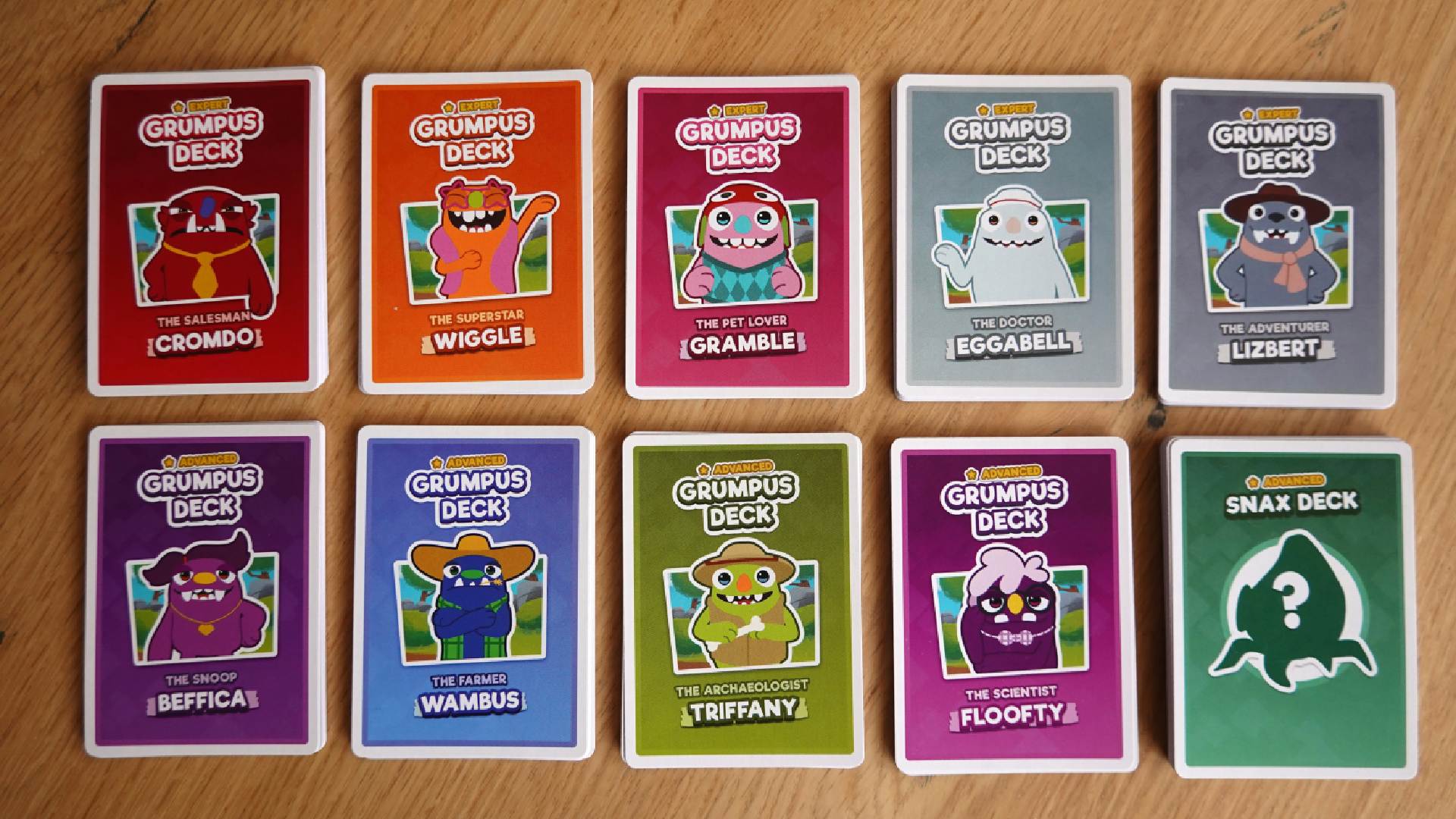 Bugsnax Card Game deck