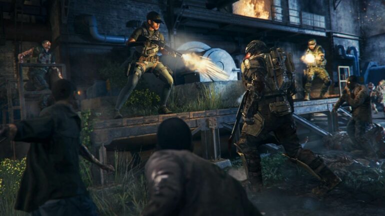 Call of Duty Zombies screen