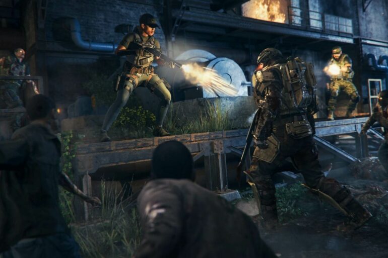 Call of Duty Zombies screen