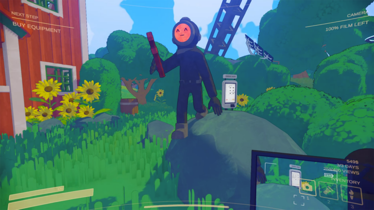 Content Warning Screenshot of Filming