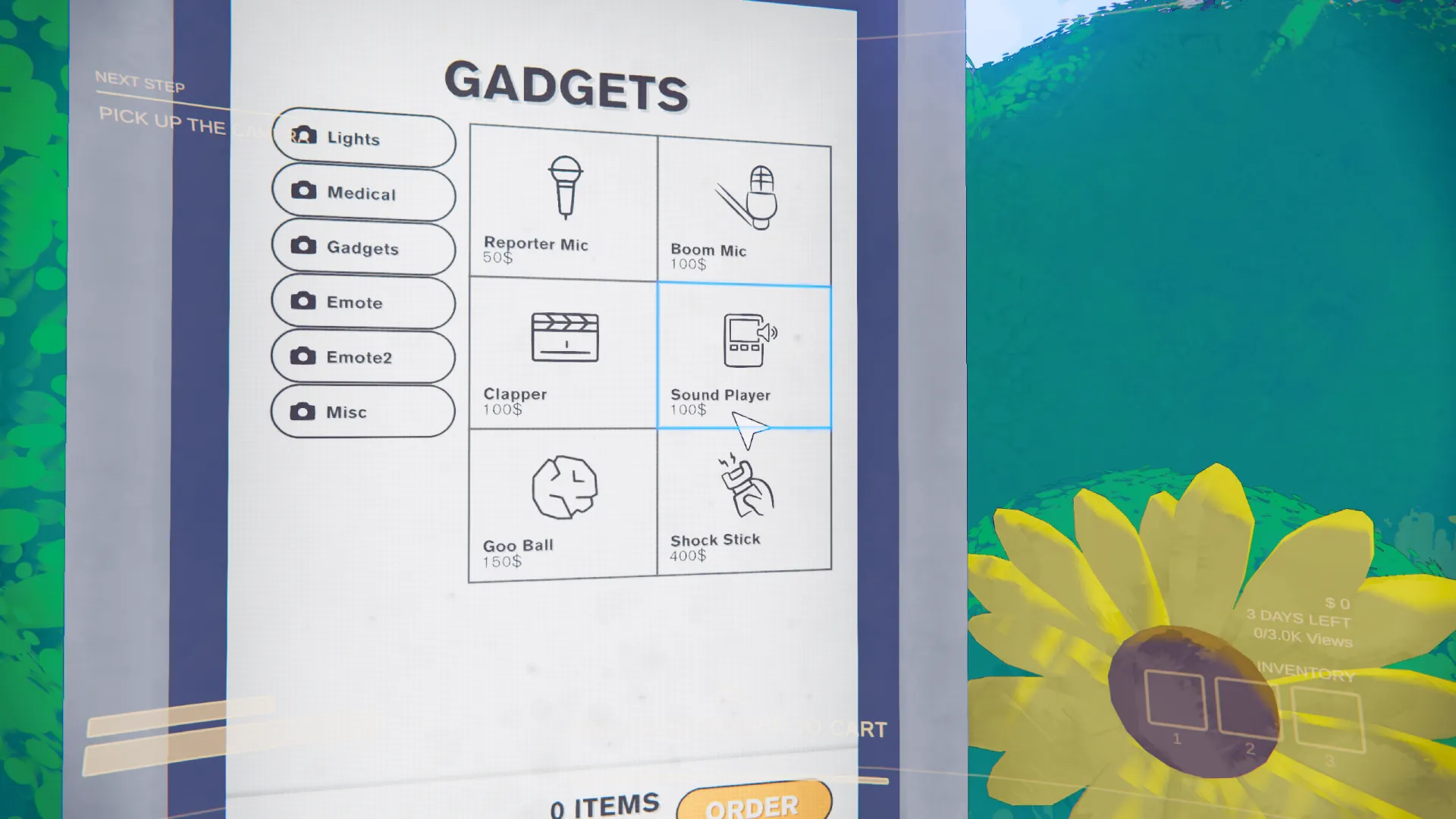 Content Warning Sound Player in Shop