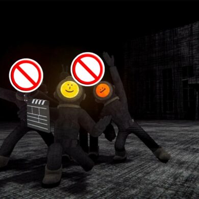 Content Warning squad with no sign