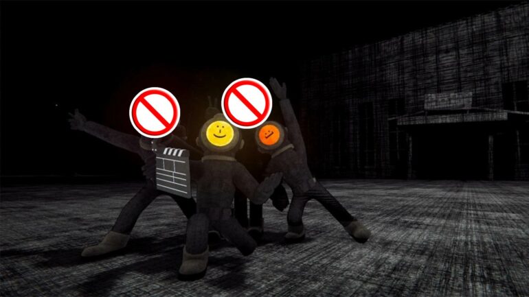Content Warning squad with no sign