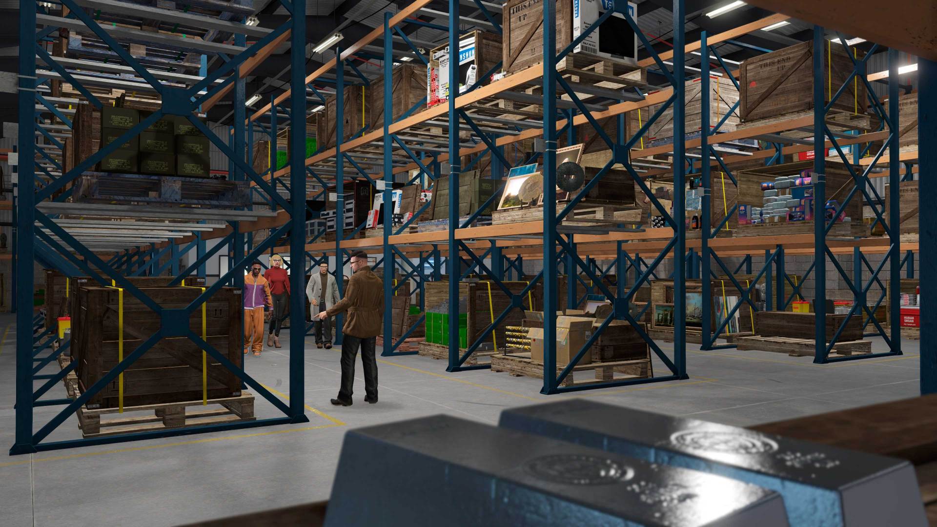 GTA Online Warehouse screen