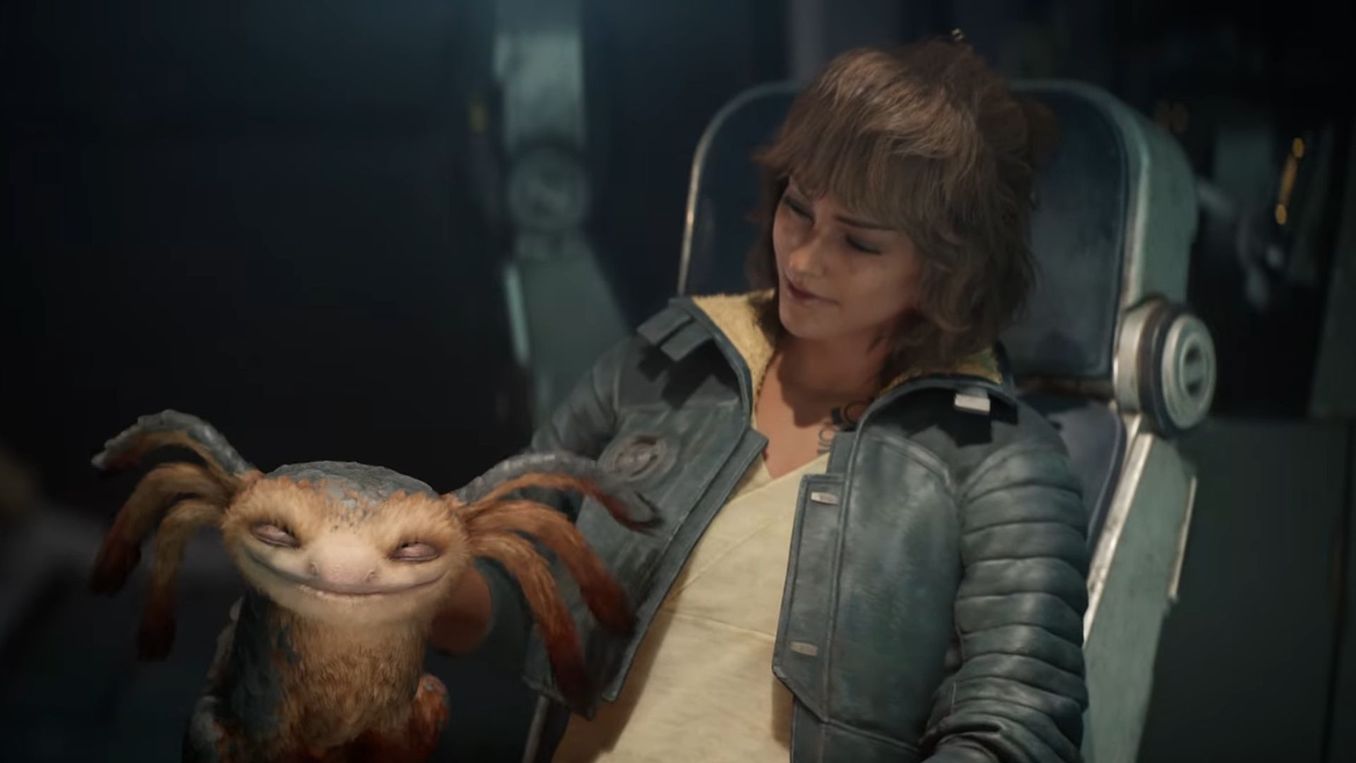 Kay Vess and Nix in Star Wars Outlaws