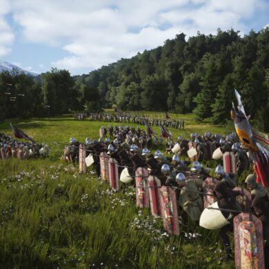 Soldiers in Manor Lords
