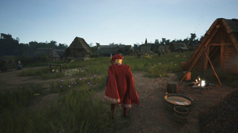 Manor Lords third-person gameplay