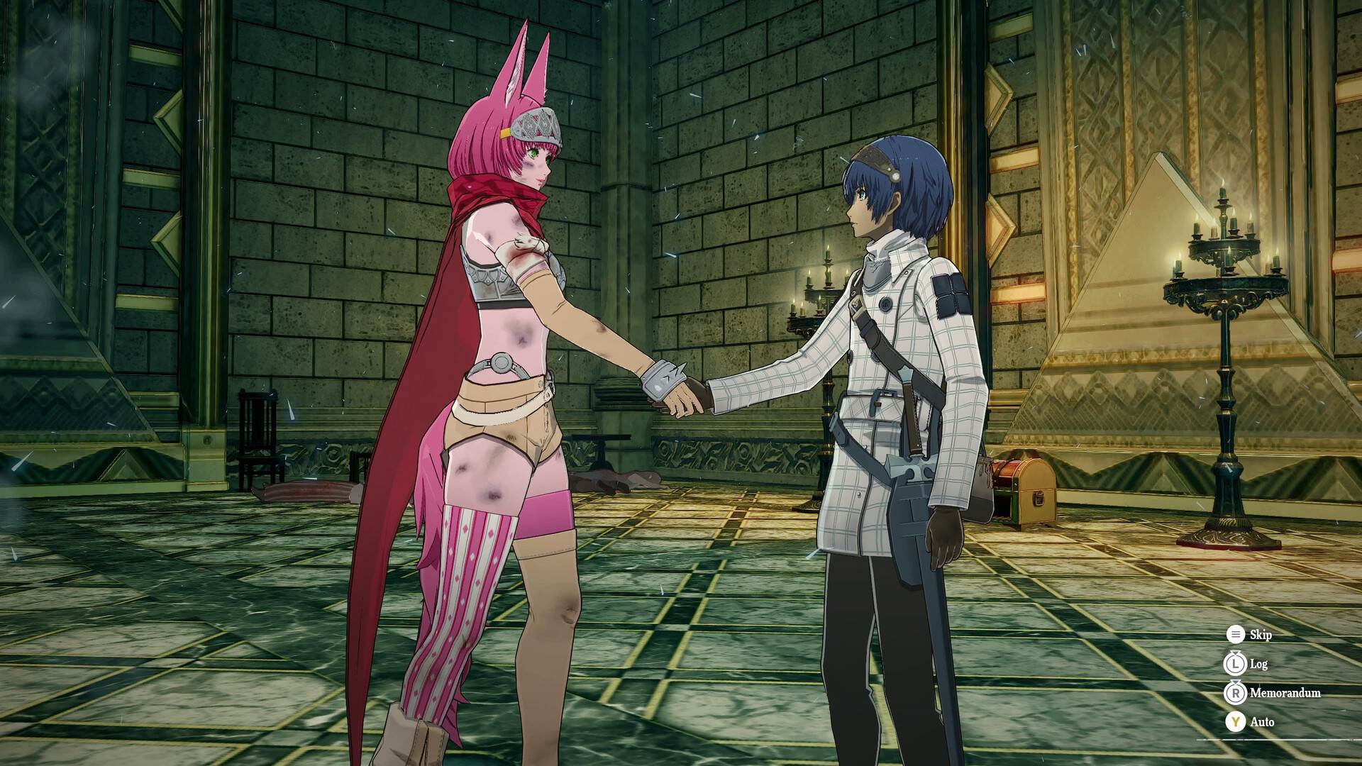 Metaphor: ReFantazio characters shaking hands