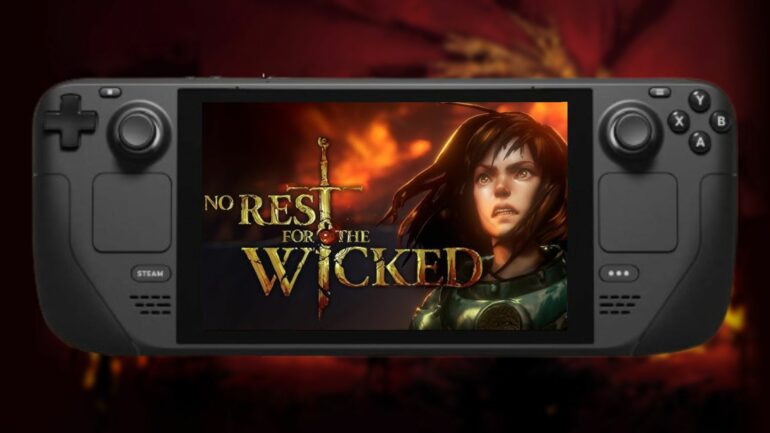 No Rest for the Wicked on Steam Deck