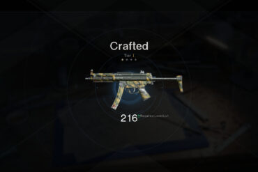 Once Human MP5 Weapon Crafting