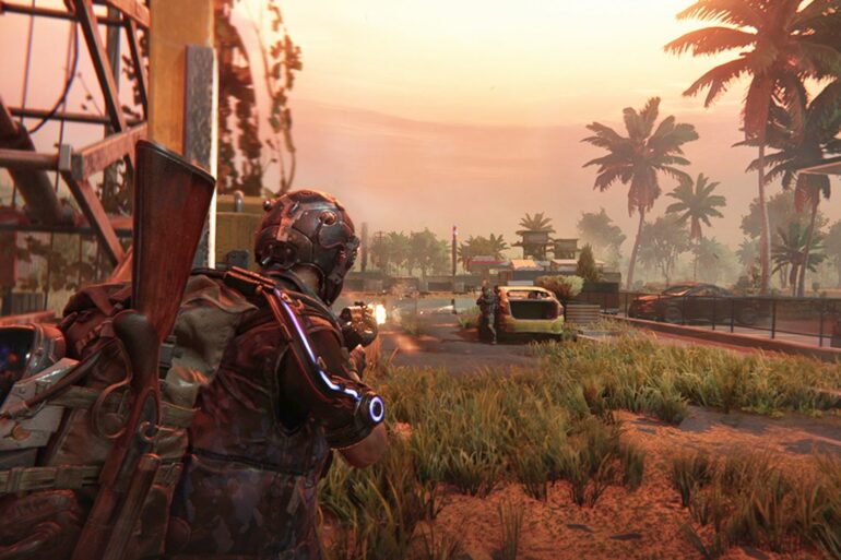 Player shooting another player in Once Human