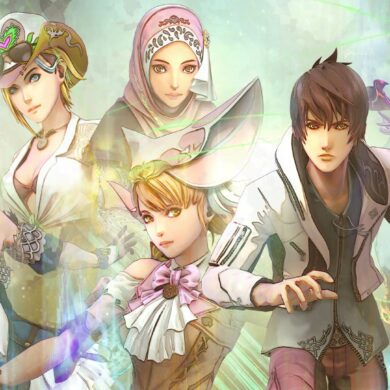 SaGa Emerald Beyond key art