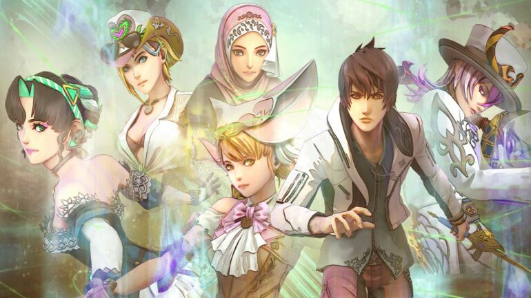 SaGa Emerald Beyond key art