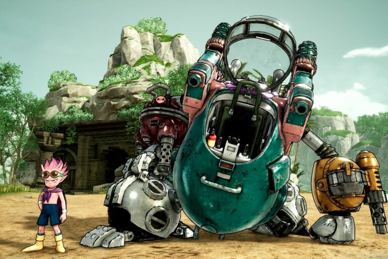 Sand Land mech