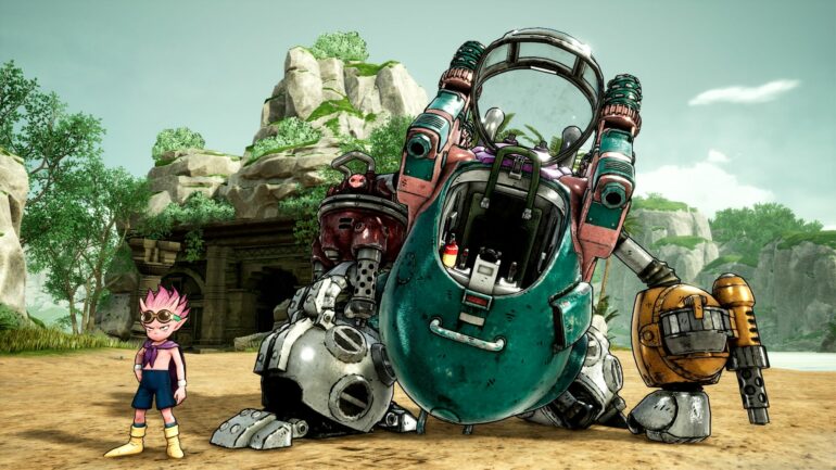 Sand Land mech