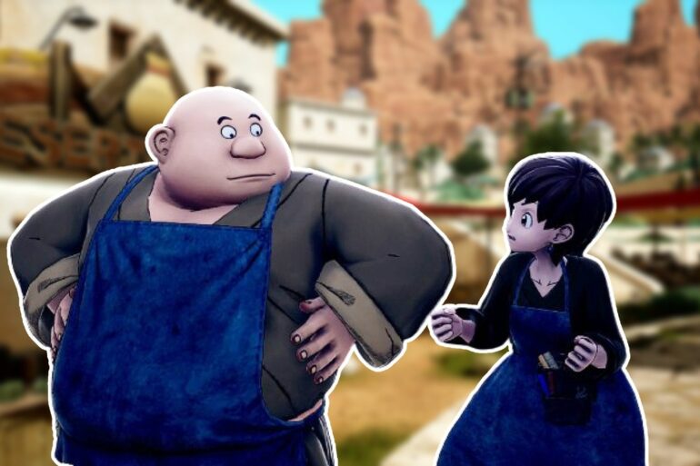 Ves and Stan in Spino in Sand Land
