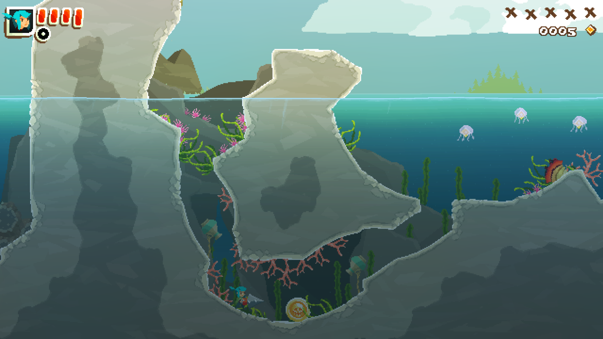 Pepper Grinder Stage 2-A Coin 5 Location