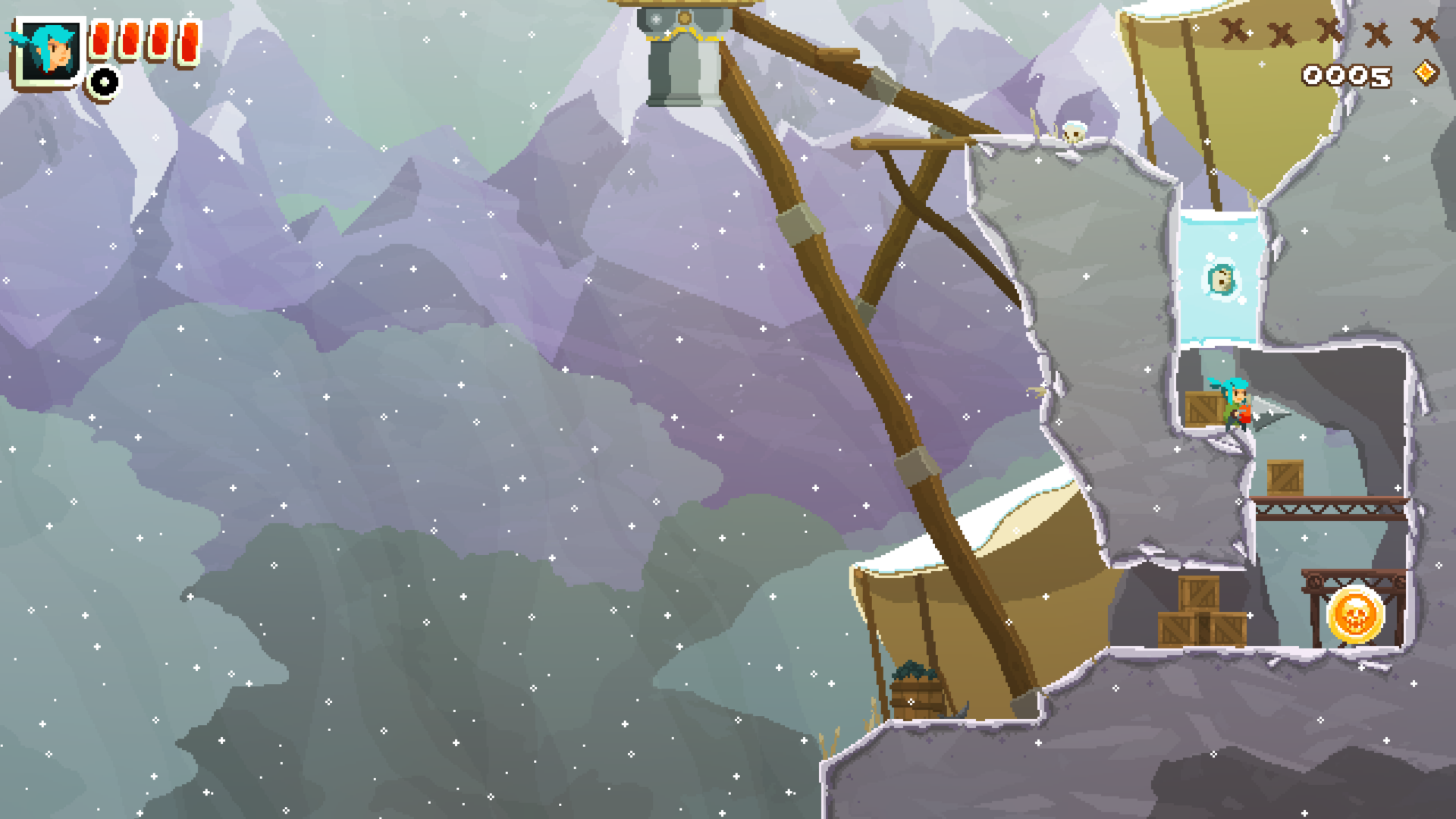 Pepper Grinder Stage 3-1 Coin 1 Location