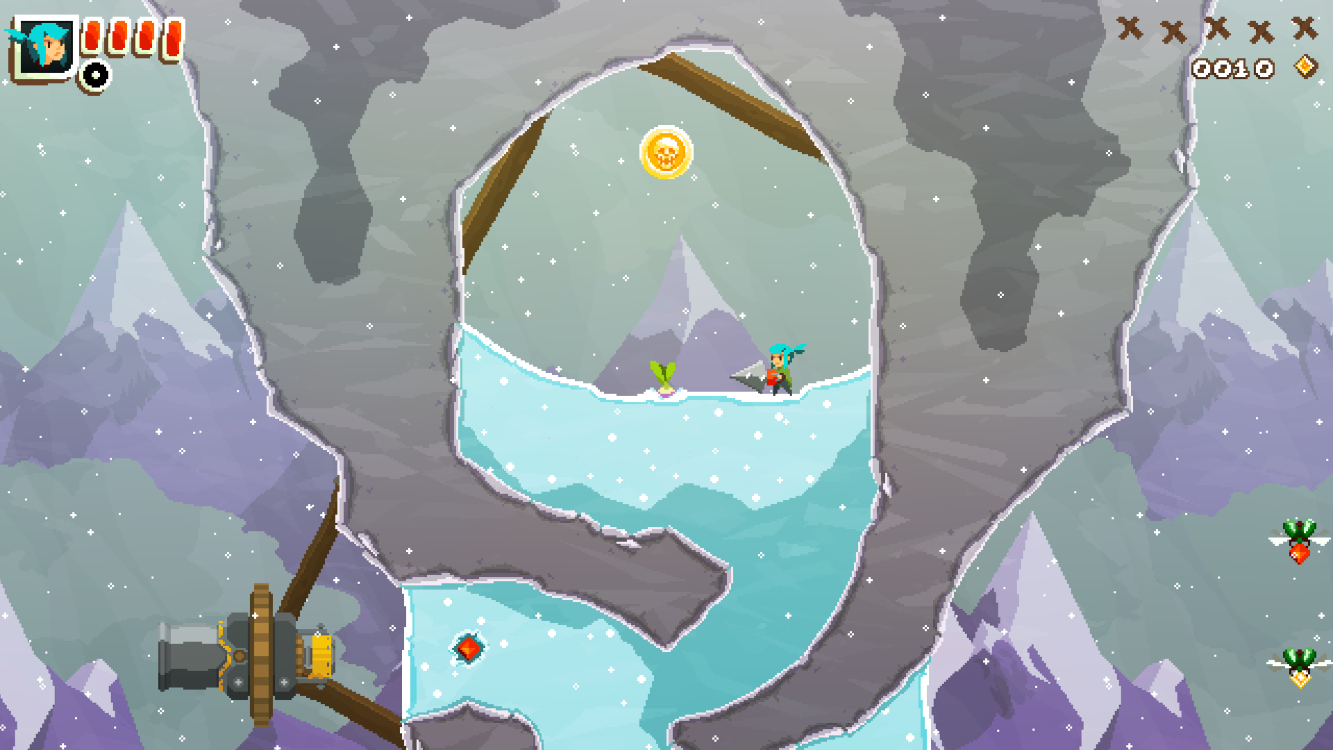 Pepper Grinder Stage 3-1 Coin 2 Location