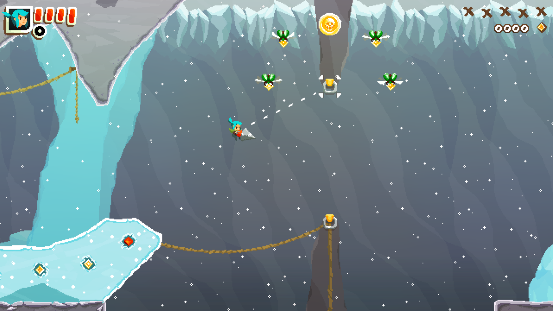 Pepper Grinder Stage 3-2 Coin 2 Location