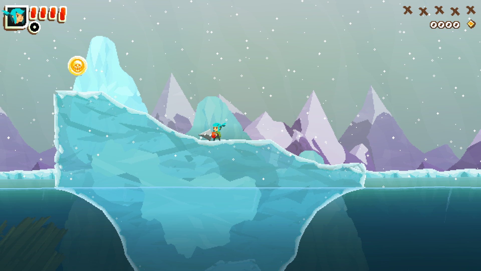 Pepper Grinder Stage 3-3 Coin 1 Location