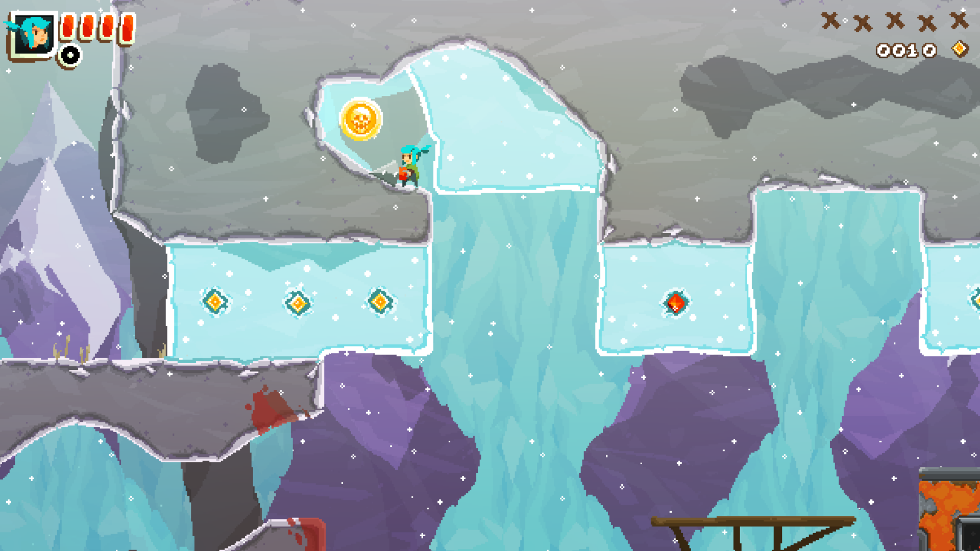 Pepper Grinder Stage 3-4 Coin 1 Location